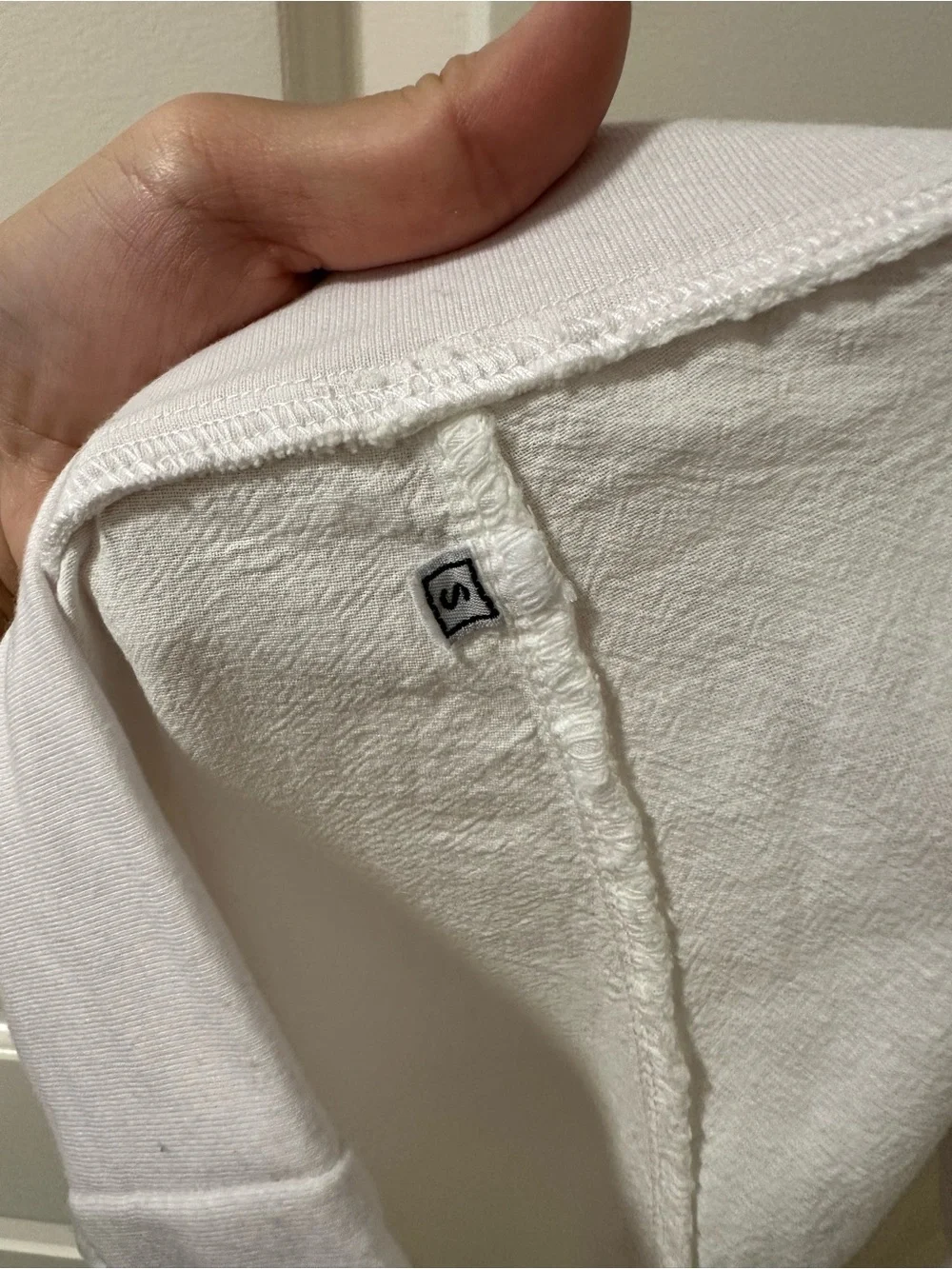 White Tiered Wide-Leg Pants with Smocked Waistband